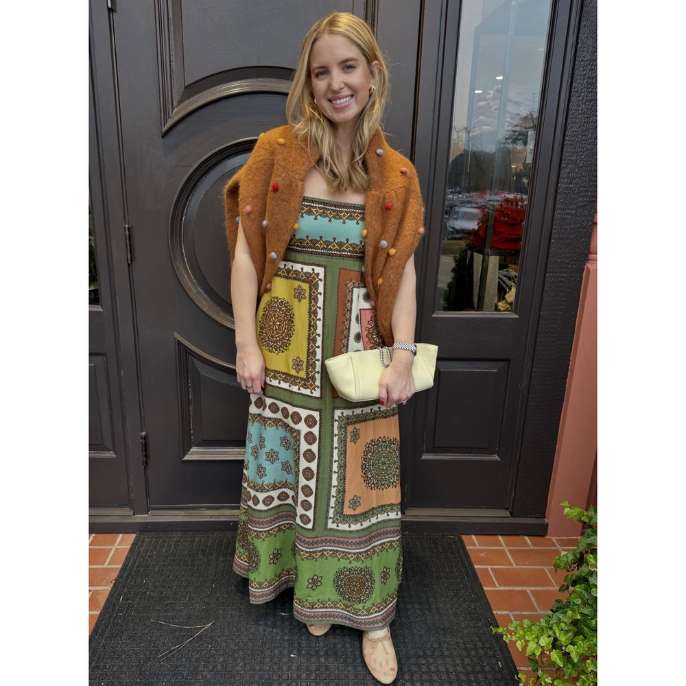 Alemais Contina Day Dress in Multi - Picture 6 of 11